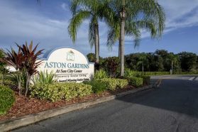 Aston Gardens At Sun City sign