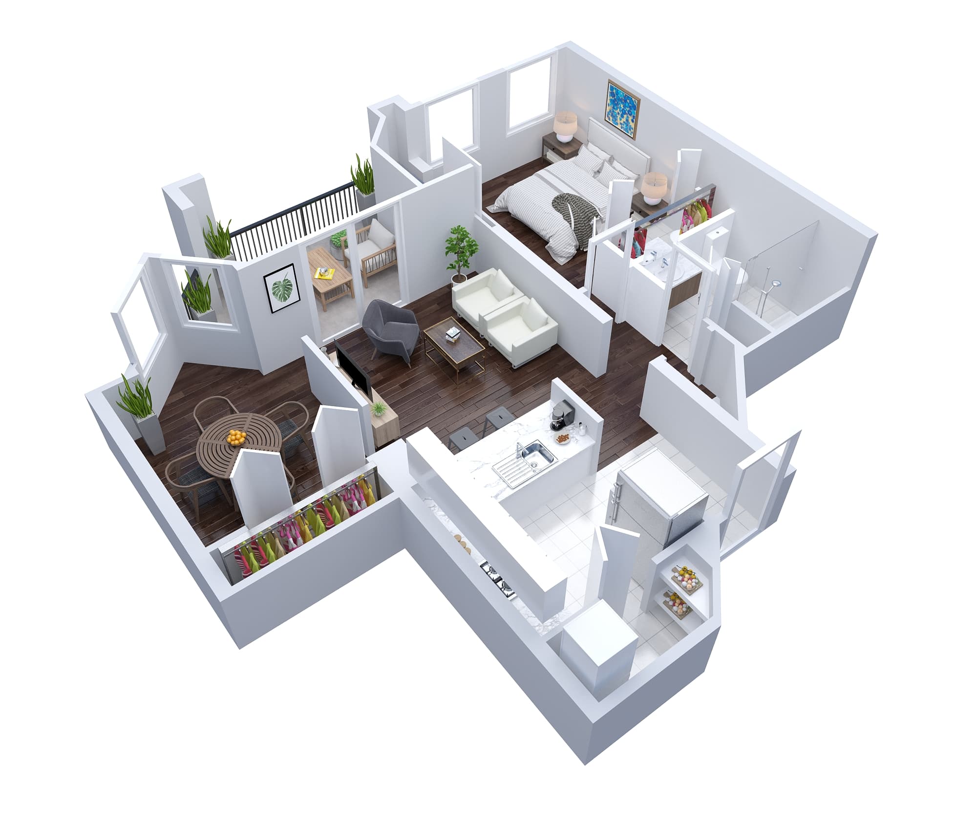Andover Revised - senior living floor plan