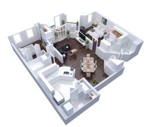 Essex - senior living floor plan