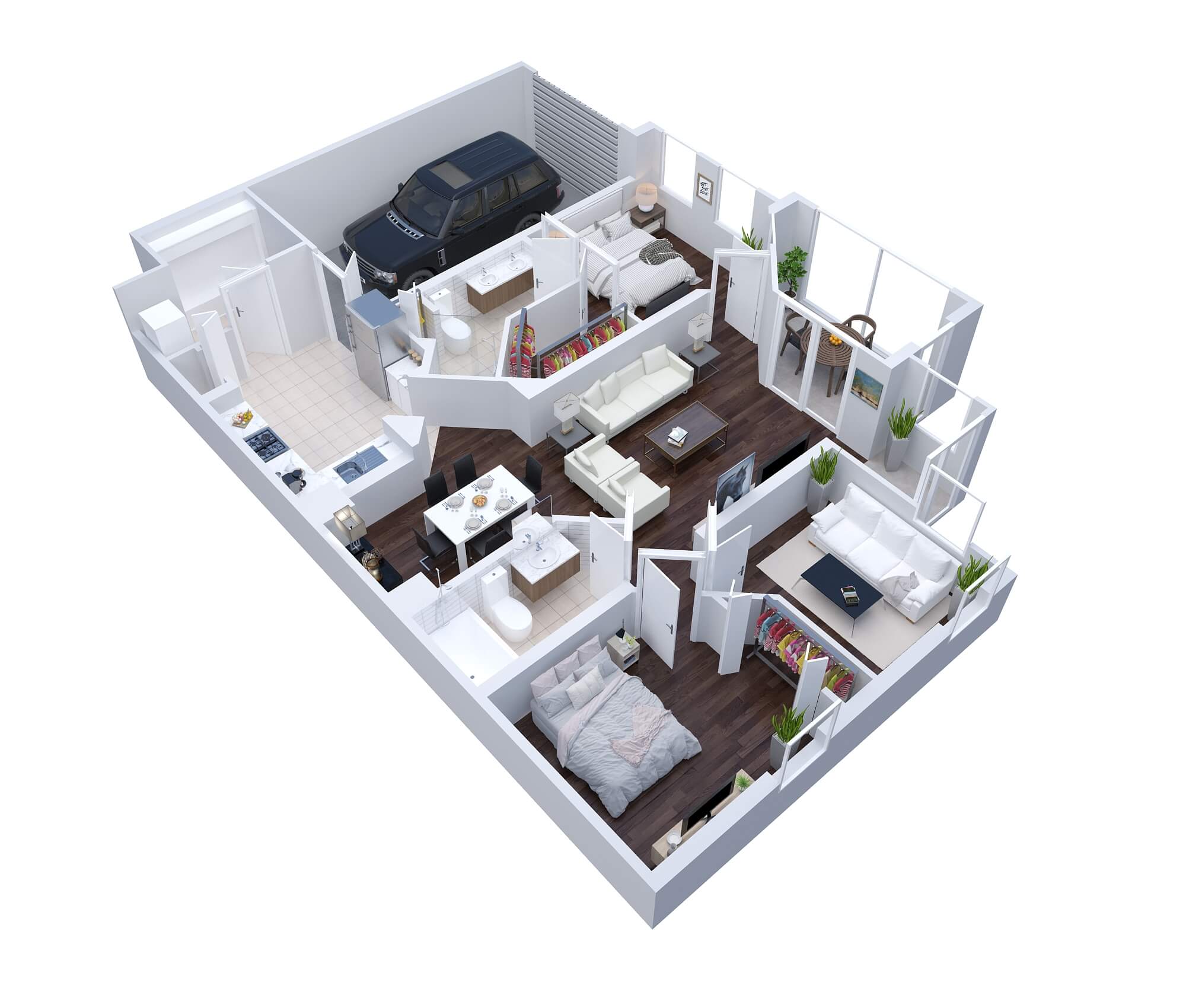 Pemberton - senior living floor plan