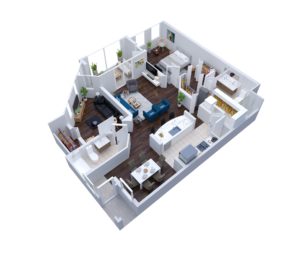 Westminster - senior living floor plan
