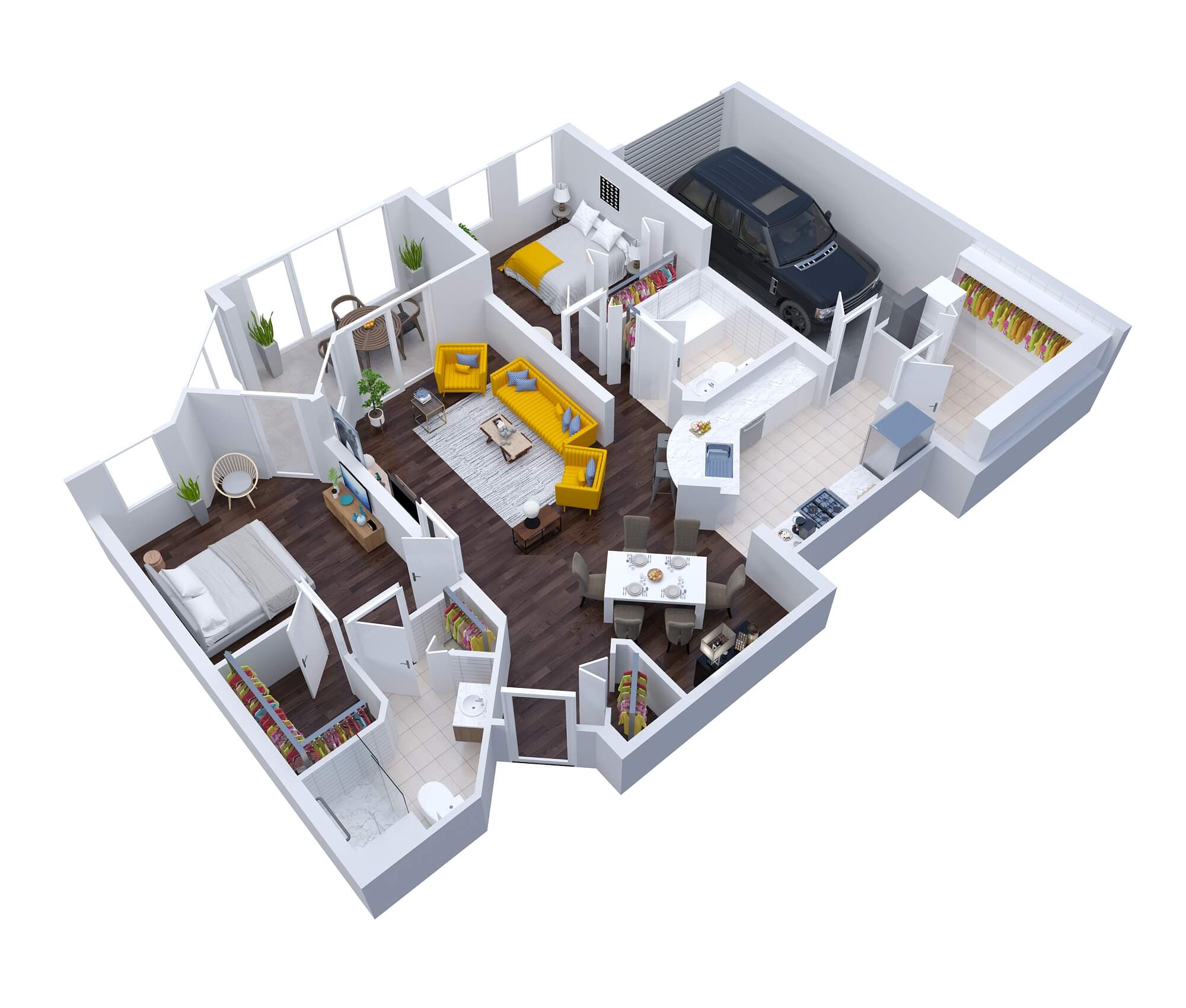 Windsor - senior living floor plan
