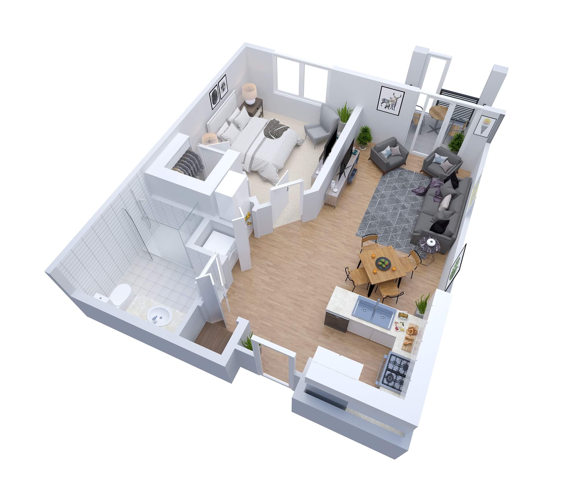 Canterbury - senior living floor plan