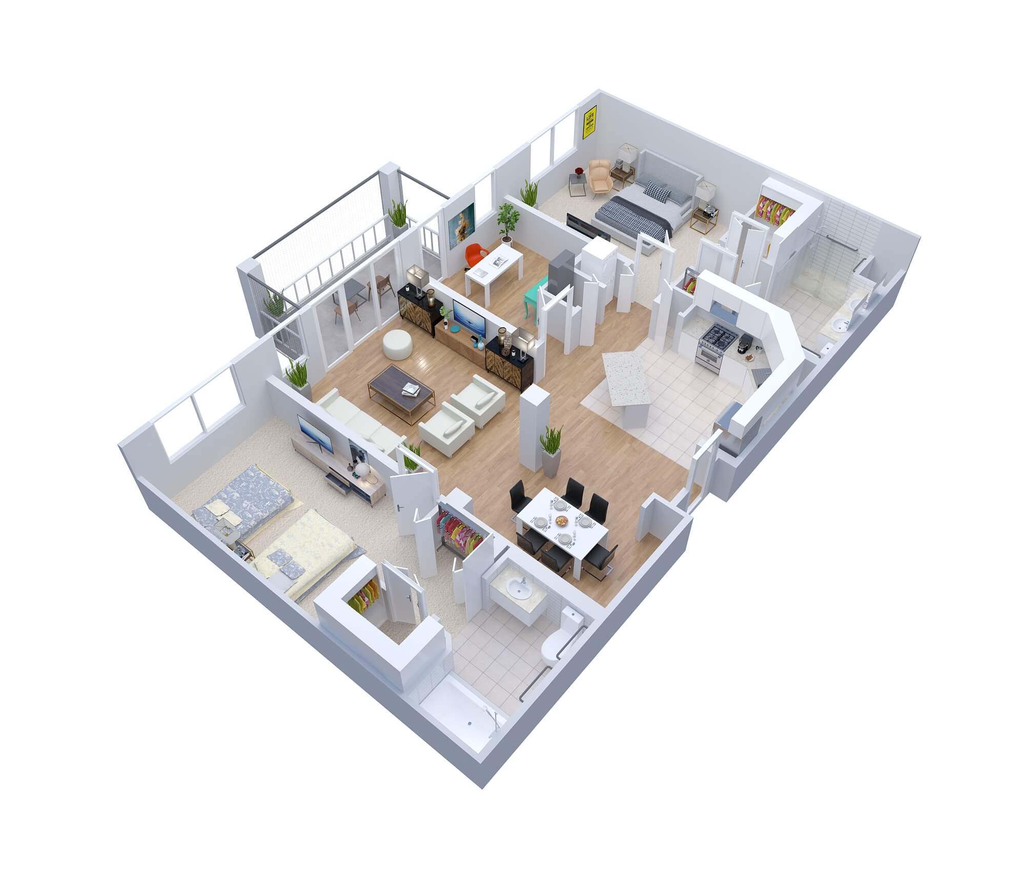 Dartmouth - senior living floor plan