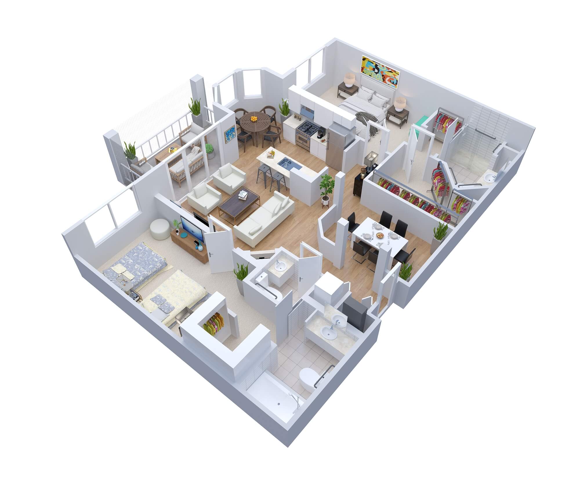 Grandeur - senior living floor plan
