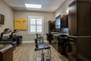 Massage therapy room for seniors