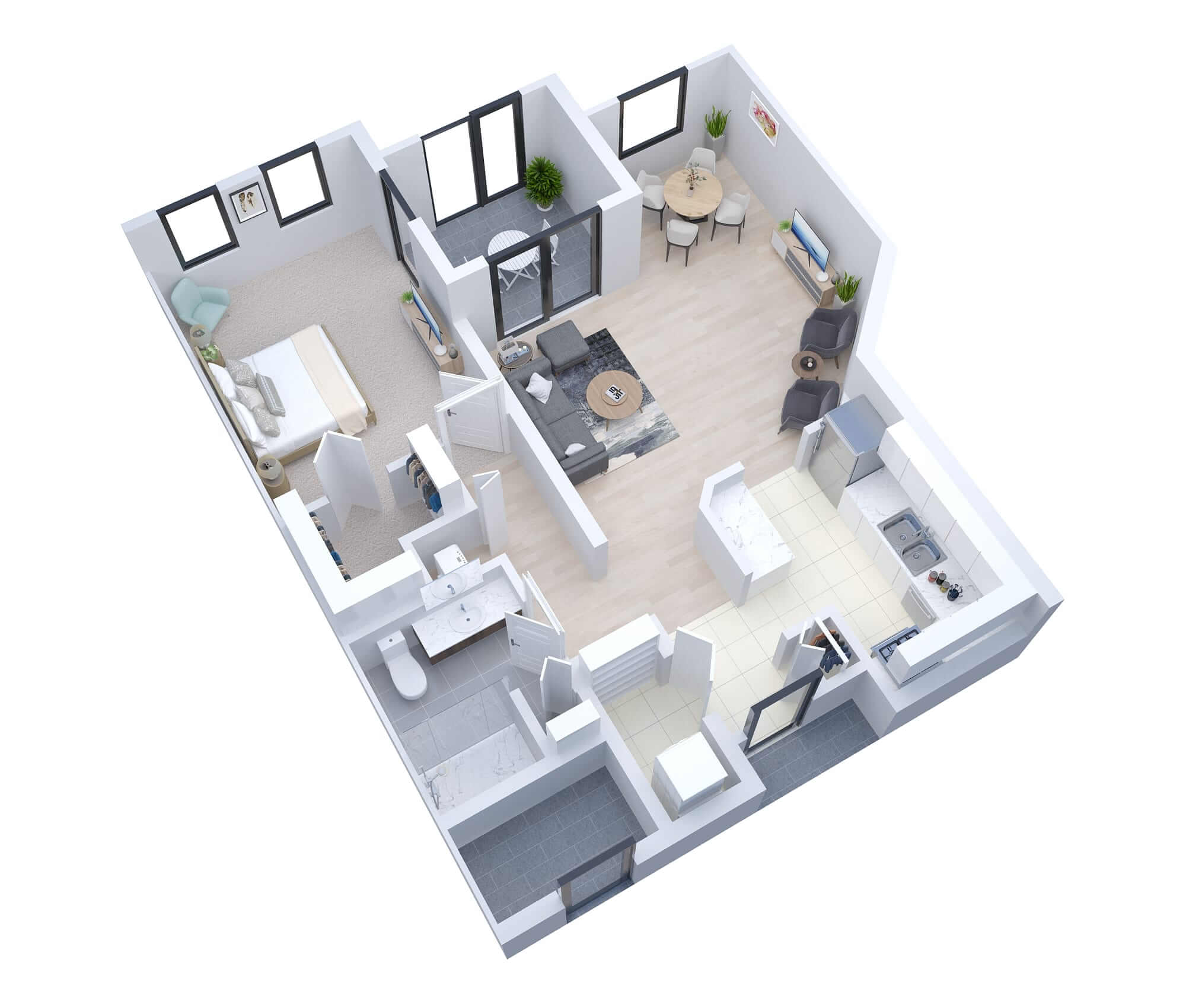 Andover - senior living floor plan
