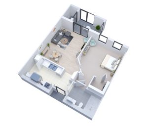 Bentley - senior living floor plan