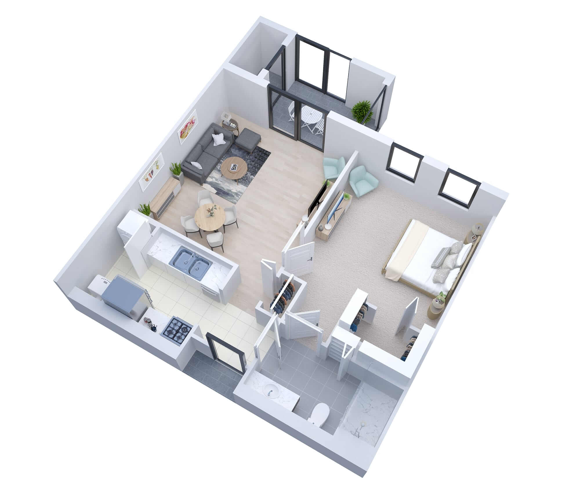 Covington - senior living floor plan