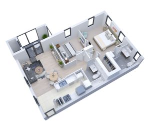 Regal - senior living floor plan